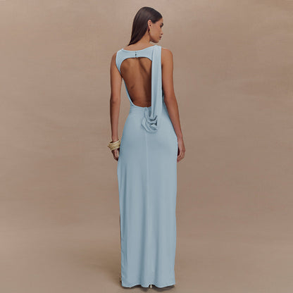 Robe Longue Dos Nu Chic